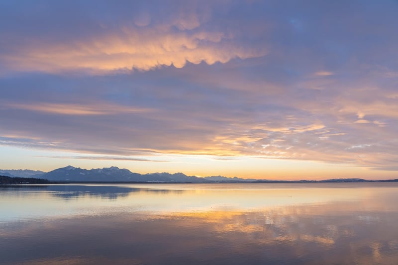 Lake at Sunset