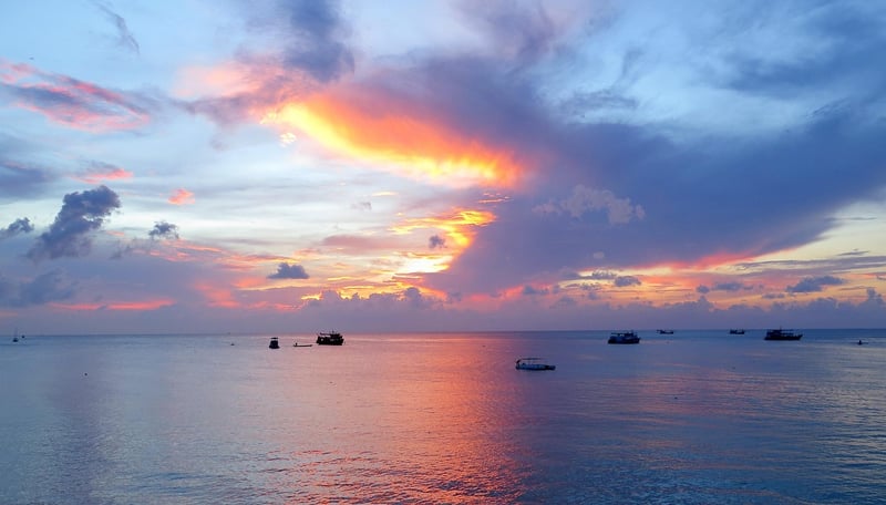 Tropical Beach in Southeast Asia